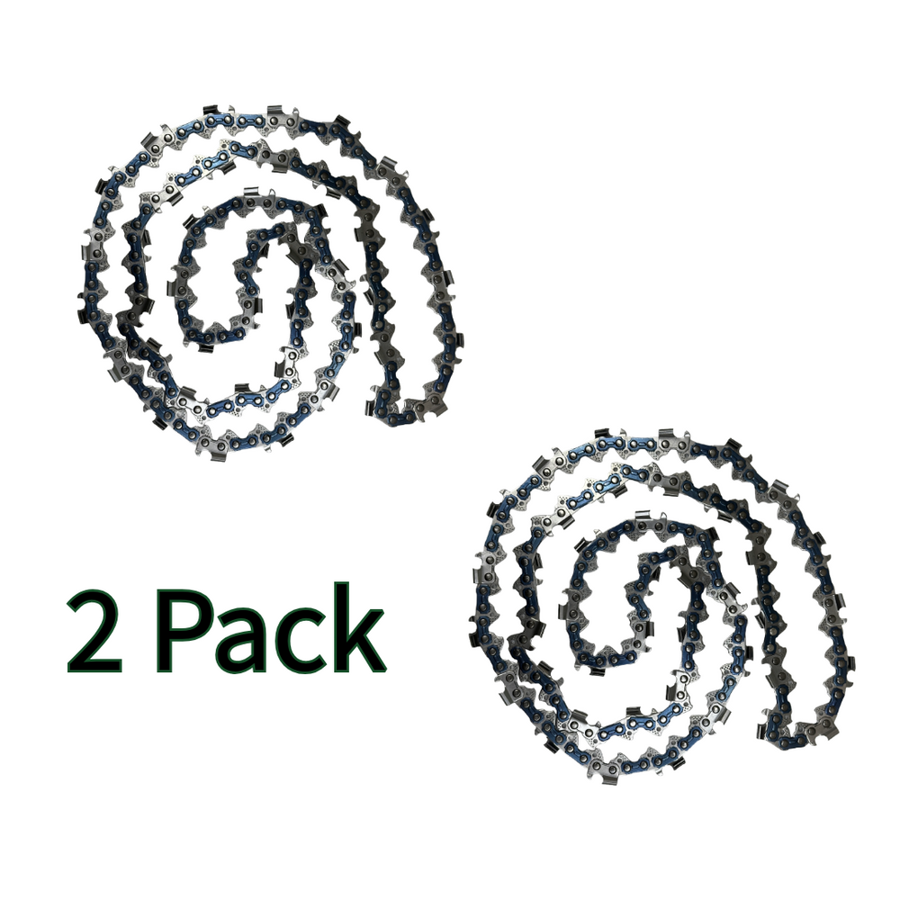 3/8 .058 84DL 2 Pack Chainsaw Chain 24" Husqvarna Jonsered Poulan Pro