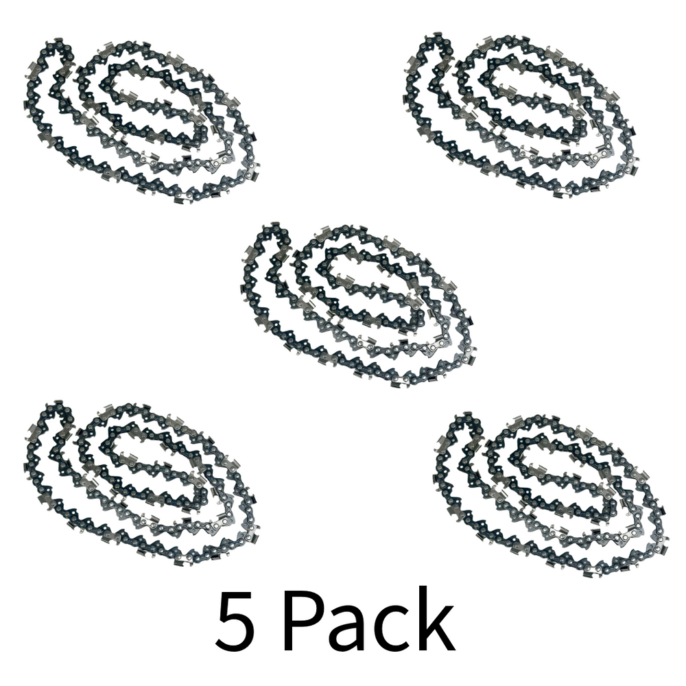 325 .058 72DL Chainsaw Chain 18" Husqvarna Jonsered Poulan Pro (5 Pack)