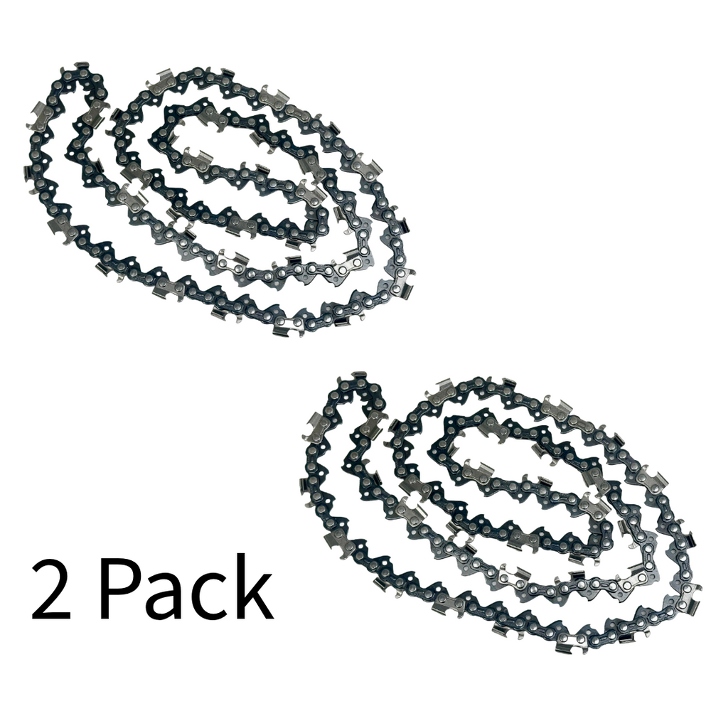 325 .058 72DL 2 Pack Chainsaw Chain 18" Husqvarna Jonsered Poulan Pro