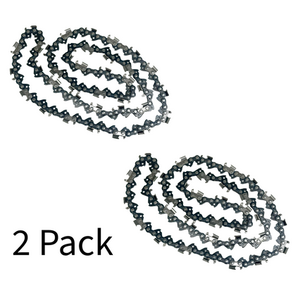 325 .058 72DL 2 Pack Chainsaw Chain 18" Husqvarna Jonsered Poulan Pro
