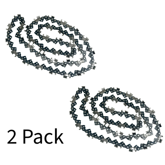 325 .058 72DL 2 Pack Chainsaw Chain 18" Husqvarna Jonsered Poulan Pro