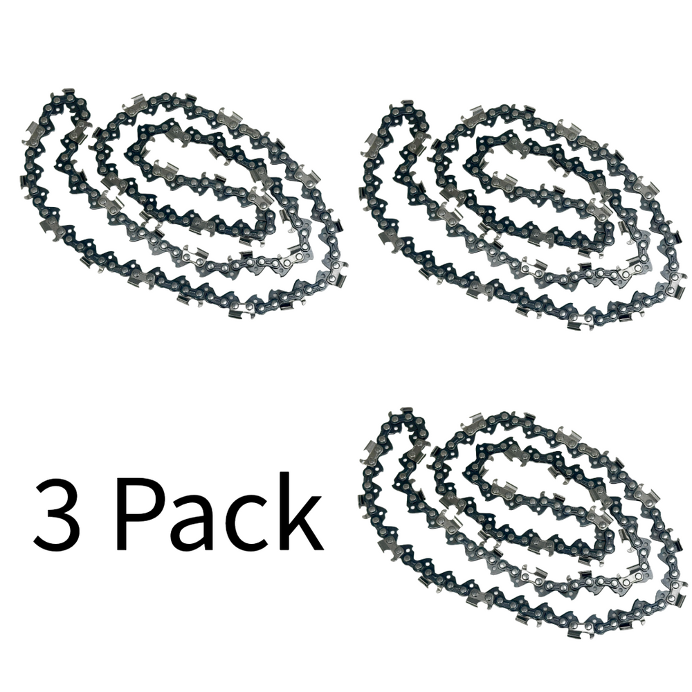 325 .058 72DL 3 Pack Chainsaw Chain 18" Husqvarna Jonsered Poulan Pro