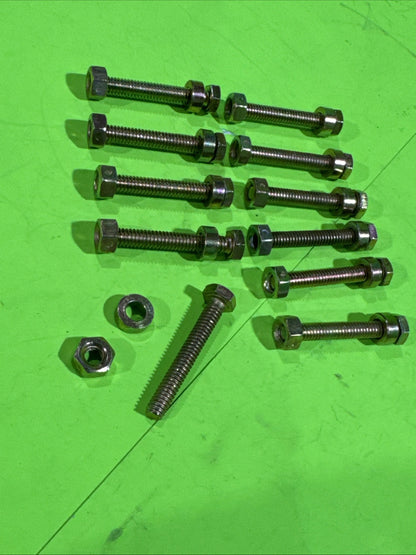 10 Pack Shear Pins & Nuts for AYP Sears Craftsman 1501216MA 301172 Snow Blower3