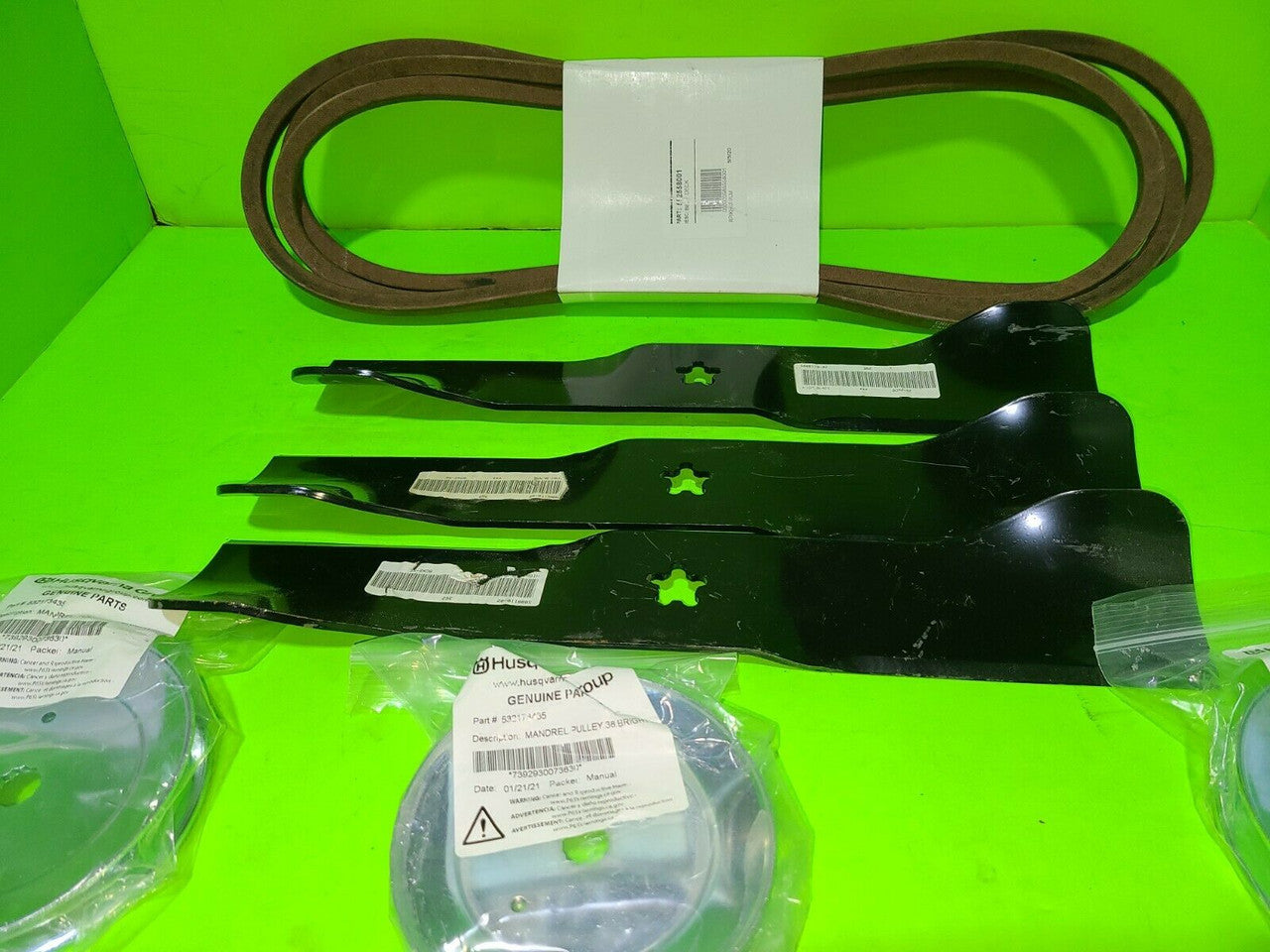 Spindle Belt Blade Pulley for Husqvarna Z248F 539131898 582558001 5888110023