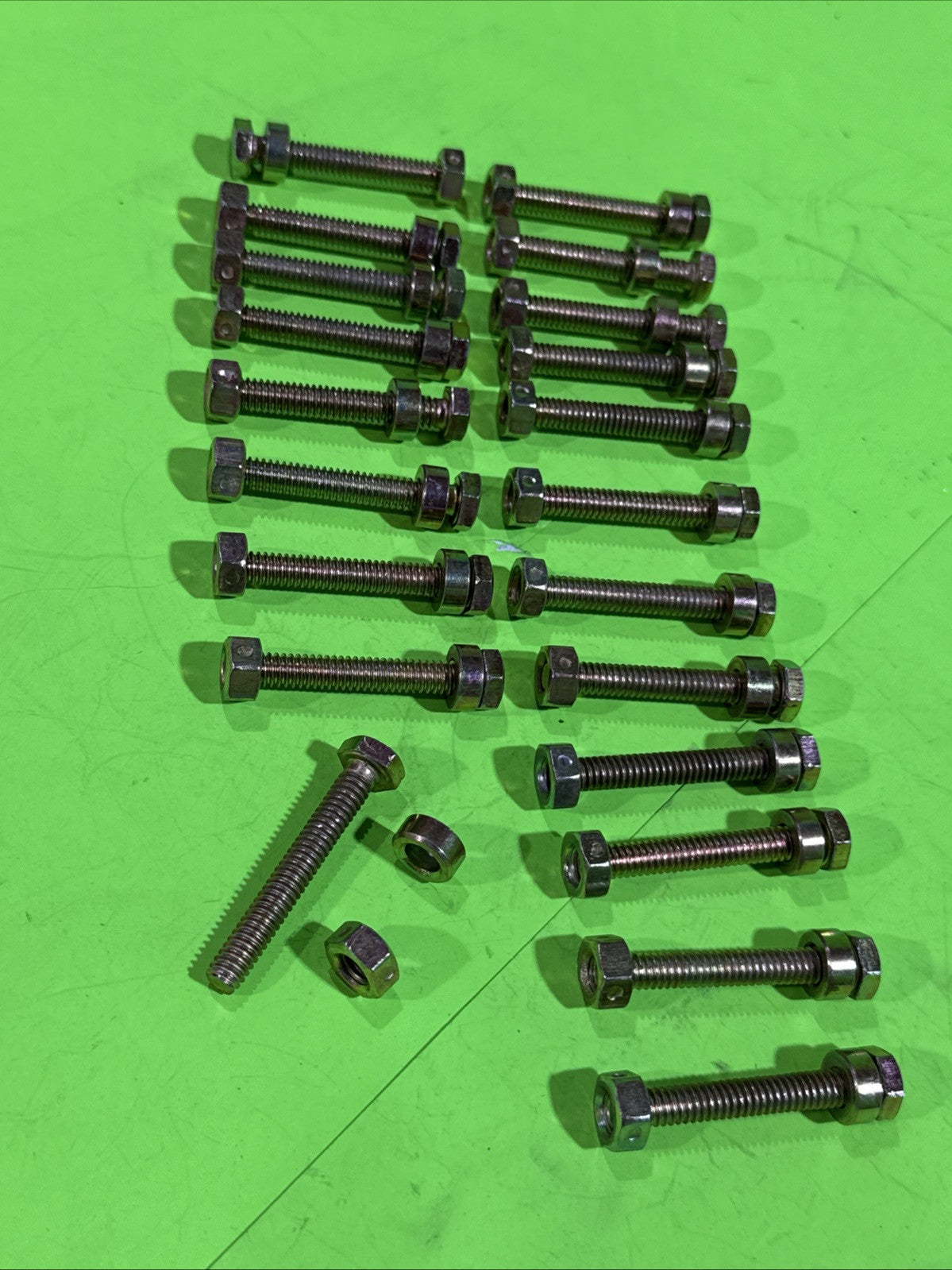 Pack of 20 Shear Pin Bolt, Nut & Spacer for Murray, Snapper 500026MA 1501216MA1