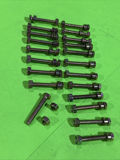 Pack of 20 Shear Pin Bolt, Nut & Spacer for Murray, Snapper 500026MA 1501216MA1